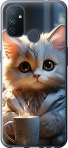 Чехол White cat для OnePlus Nord N100