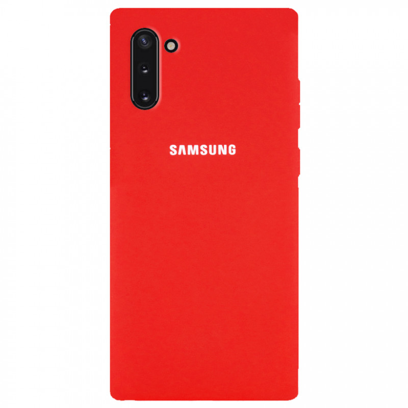 

Чохол Silicone Case Full Protective для Samsung Galaxy Note 10 (Червоний / Red) 737907