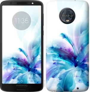 Чехол цветок для Motorola Moto G6 Plus