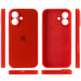 Чохол Silicone Case Full Camera Protective (AA) на Apple iPhone 16 Plus (6.7") (Червоний / Red) в магазині vchehle.ua