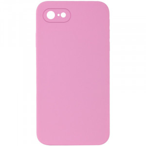 Silicone Case Square Full Camera Protective (AA) NOLOGO для iPhone SE 2020