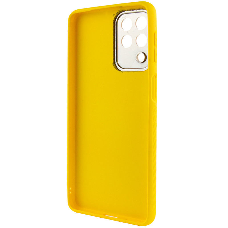 Фото Кожаный чехол Xshield для Samsung Galaxy M53 5G (Желтый / Yellow) в магазине vchehle.ua