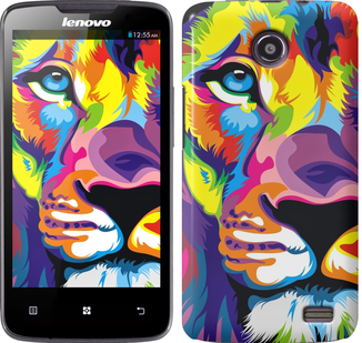 

Чехол Разноцветный лев для Lenovo A820 261516