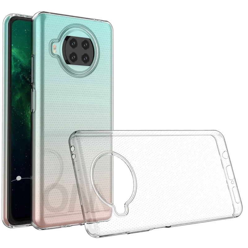 TPU чохол Epic Transparent 1,0mm на Xiaomi Mi 10T Lite / Redmi Note 9 Pro 5G (Прозорий (прозорий))