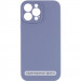 Чехол Silk Full Camera Protective (AA) NO LOGO для Apple iPhone 16 Plus (6.7") (Серый / Lavender Gray)