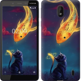 

Чехол Кошкин сон для Nokia 1 Plus 763867