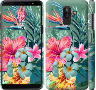 

Чохол Тропічні квіти v1 на Samsung Galaxy J8 2018 844876