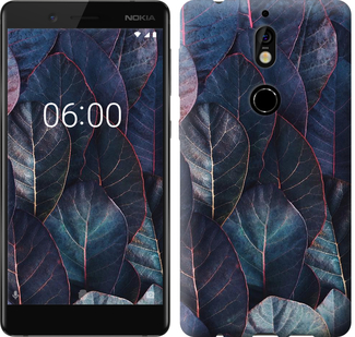 

Чехол Листья v3 для Nokia 7 654326