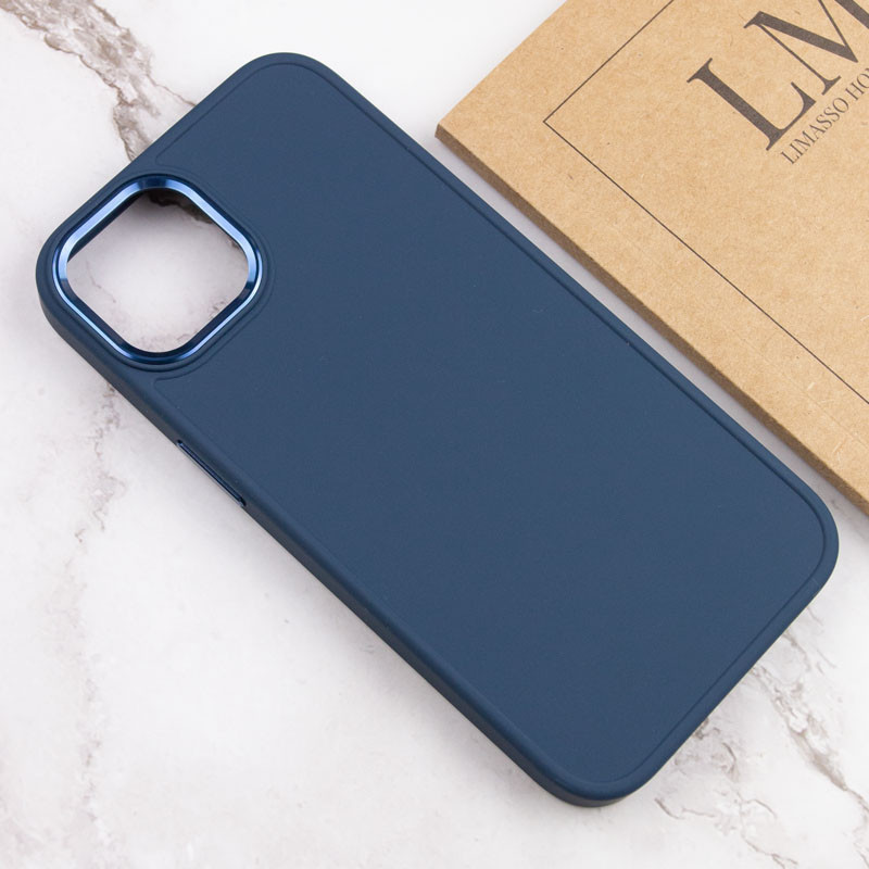 TPU чехол Bonbon Metal Style для Apple iPhone 14 (6.1") (Синий / Cosmos blue) в магазине vchehle.ua