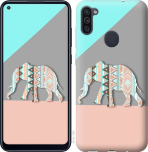 

Чехол Узорчатый слон для Samsung Galaxy M11 M115F 921394