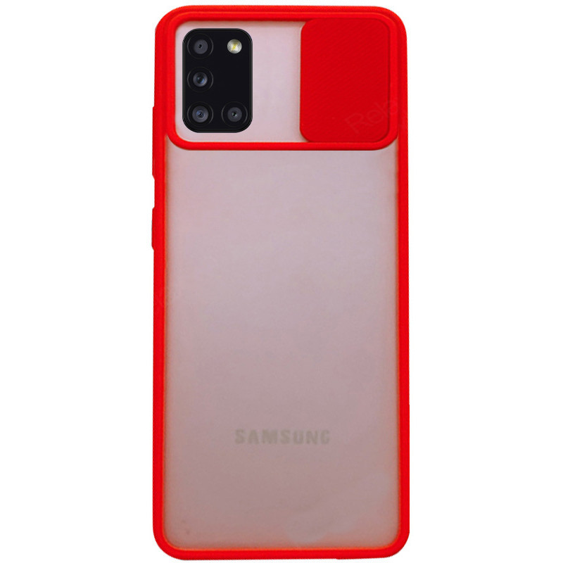 

Чехол Camshield mate TPU со шторкой для камеры для Samsung Galaxy A31 (Красный) 923492