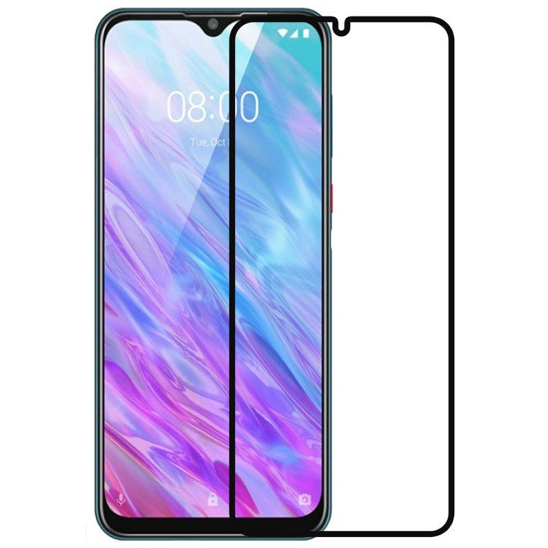 

Захисне скло 2.5D CP + (full glue) на ZTE Blade 20 Smart (Чорний) 1102015