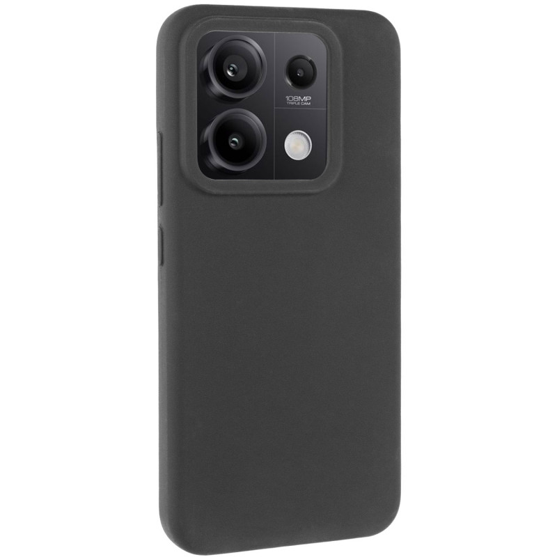 Чохол Silicone Cover Lakshmi (AAA) на Xiaomi Redmi Note 13 5G (Чорний / Black)