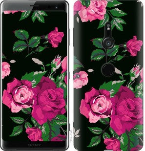 

Чехол Розы на черном фоне для Sony Xperia XZ3 H9436 694278
