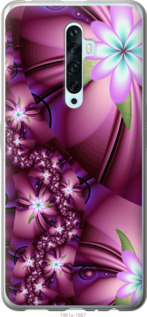 

Чохол Цветочная мозаика для Oppo Reno 2Z 918415