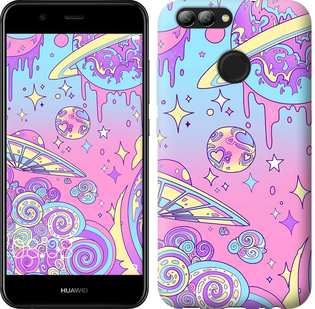 

Чехол Розовая галактика для Huawei Nova 2 633533