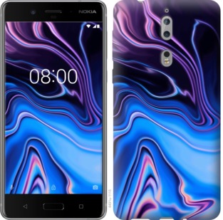 

Чехол Узор воды для Nokia 8 752825