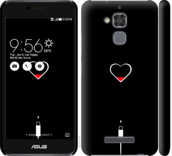 

Чехол Подзарядка сердца для Asus Zenfone 3 Max ZC520TL 721529