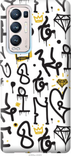 

Чехол Graffiti art для Oppo Reno5 Pro Plus 1265923