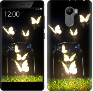 Чехол Бабочки для Xiaomi Redmi 4