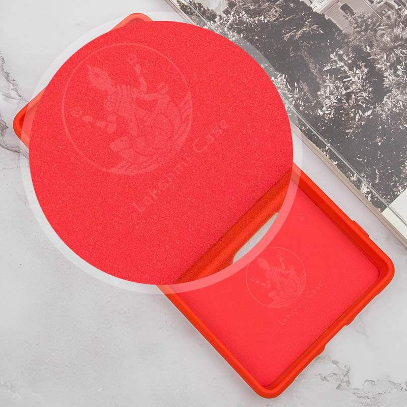 Фото Чохол Silicone Cover Lakshmi Full Camera (AAA) with Logo на Google Pixel 7 (Червоний / Red) на vchehle.ua