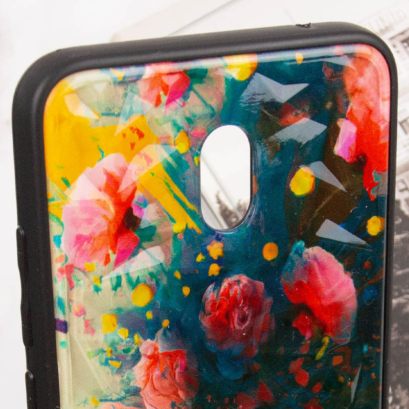 Купить TPU+PC чехол Prisma Ladies для Xiaomi Redmi 8a (Peonies) на vchehle.ua