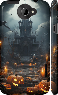 

Чехол Мрачный дом для HTC One X 1640747
