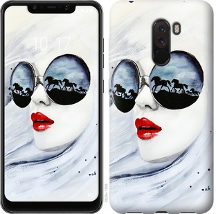 

Чехол Девушка акварелью для Xiaomi Pocophone F1 670054