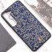 Купить TPU чехол Bling World Rock Diamond для Samsung Galaxy S23+ (Синий) на vchehle.ua