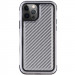 Чехол PC+TPU+Metal K-DOO MARS Series для Apple iPhone 13 Pro (6.1") (Carbon Silver)