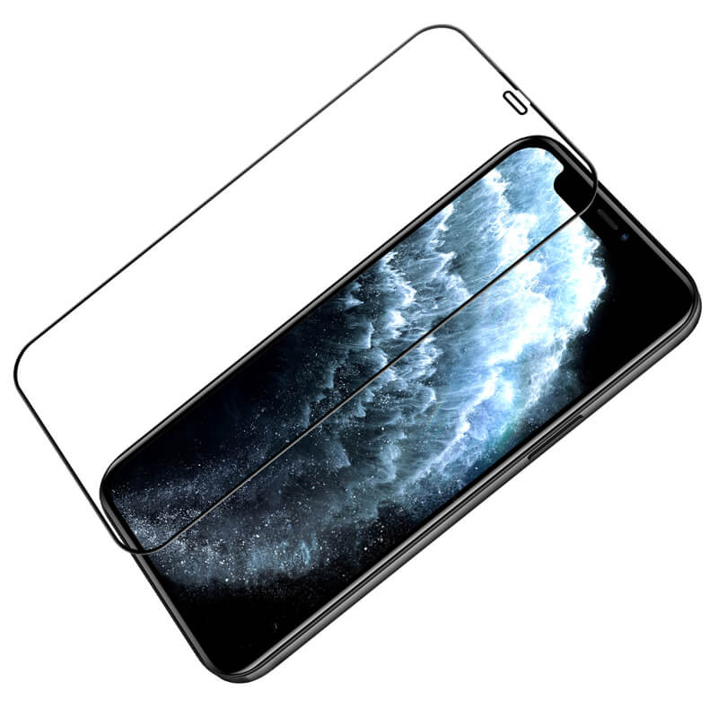 Защитное стекло Nillkin (CP+PRO) для Apple iPhone 12 Pro / 12 (6.1") (Черный) в магазине vchehle.ua