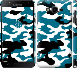 Чохол Камуфляж прозорий фон на Samsung Galaxy J7 Neo J701F