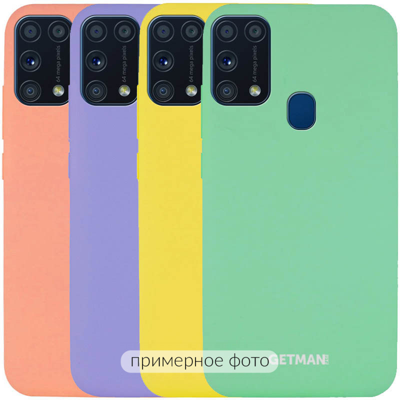 Чехол Silicone Cover GETMAN for Magnet для Samsung Galaxy M31