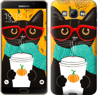 

Чохол Осінній кіт на Samsung Galaxy A8 A8000 580842