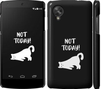 

Чохол Втомлений кіт на LG Nexus 5 874286