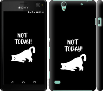 

Чехол Уставший кот для Sony Xperia C4 E5333 874330