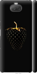 Чехол Черная клубника для Sony Xperia 10 Plus I4213