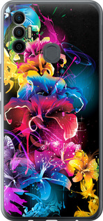 

Чохол Абстрактні квіти на Tecno Spark 7 KF6n 1634113