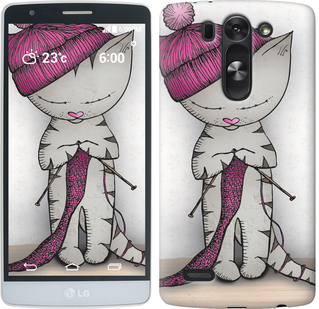 

Чохол Кішка рукодільниця на LG G3s D724 584246