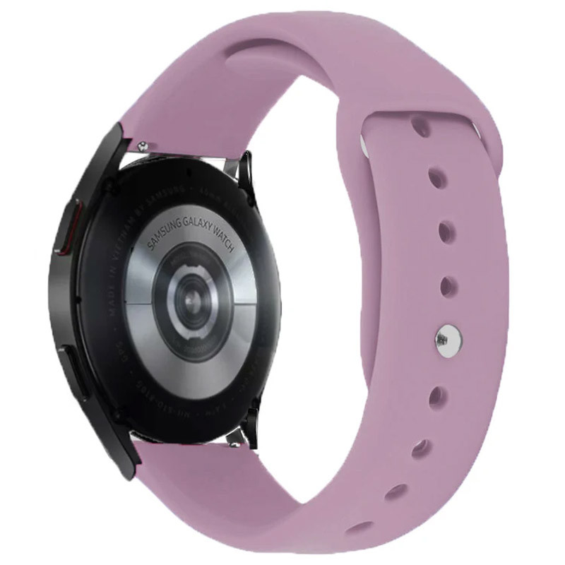 Силіконовий ремінець Sport для Smart Watch 20mm (Ліловий / Lilac Pride)