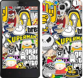 

Чехол Popular logos для Xiaomi Redmi Note 628057