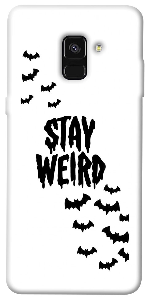 Чехол Stay Weird для Galaxy A8 (2018)
