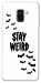Чехол Stay Weird для Galaxy A8 (2018)