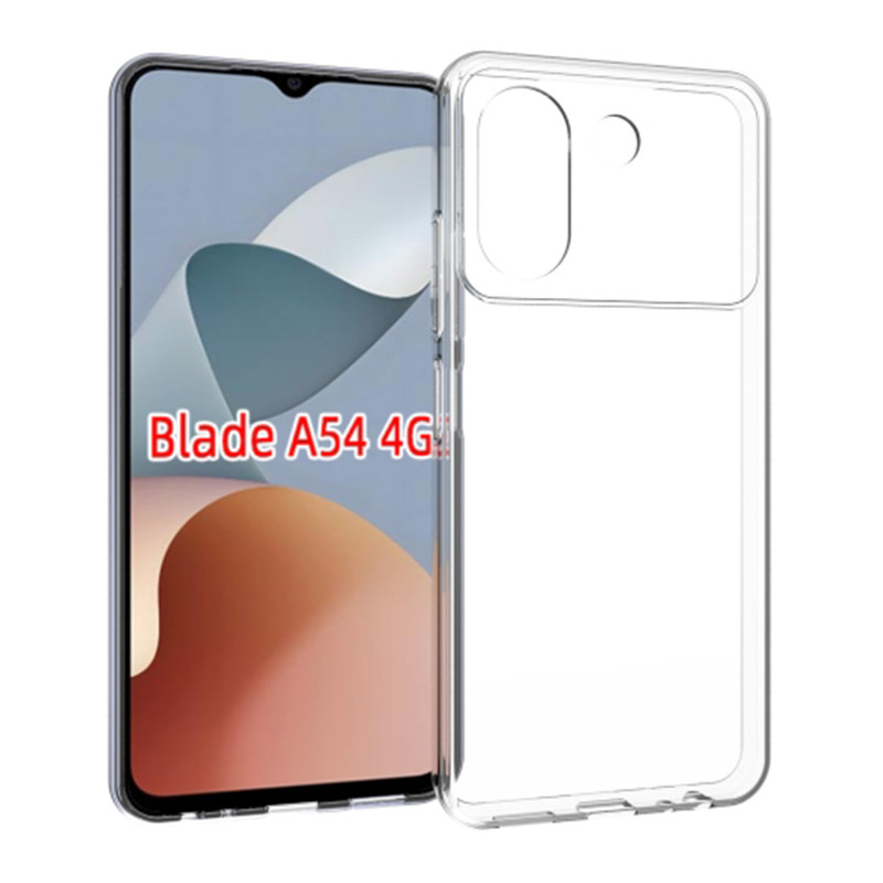 TPU чехол Epic Transparent 1,5mm для ZTE Blade A54 4G