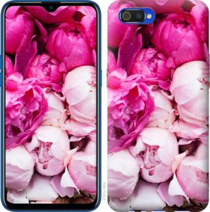 

Чехол Розовые пионы для Realme C2 917904