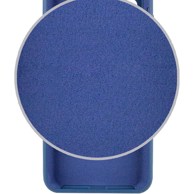 Фото Чехол Silicone Cover Full Camera (AA) для Xiaomi Redmi Note 14 Pro 4G (Синий / Navy Blue) в магазине vchehle.ua
