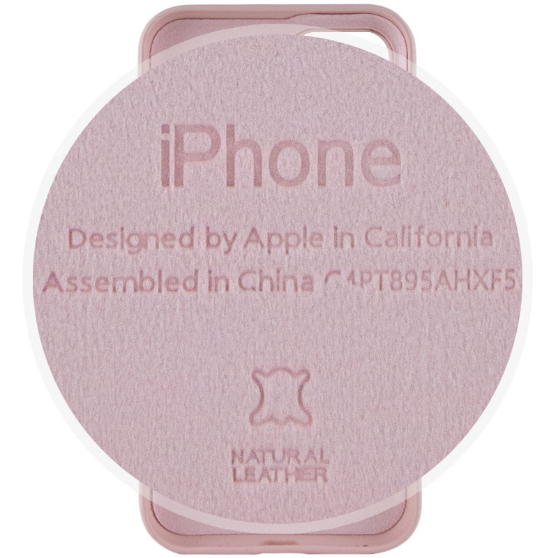 Замовити Шкіряний чохол Leather Case (AA Plus) на Apple iPhone 11 Pro Max (6.5") (Sand Pink) на vchehle.ua