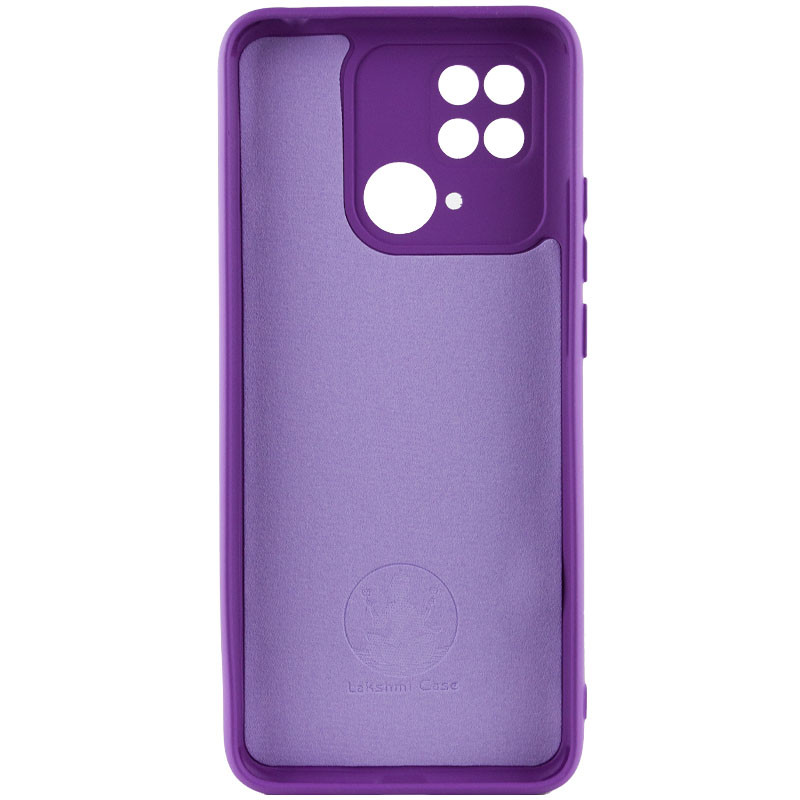 Чехол Silicone Cover Lakshmi Full Camera (A) для Xiaomi Redmi 10C (Фиолетовый / Purple) в магазине vchehle.ua