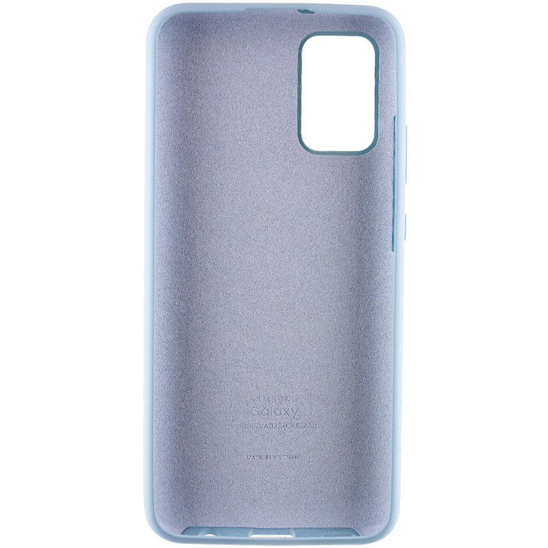 Фото Чохол Silicone Cover Full Protective (AA) на Samsung Galaxy A02s (Блакитний / Lilac Blue) на vchehle.ua