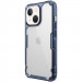 Фото TPU чехол Nillkin Nature Pro Series для Apple iPhone 14 (6.1") (Синий (прозрачный)) на vchehle.ua